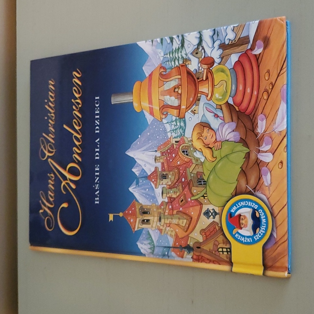 1990 - Hans Christian Anderson BASNIE DLA DZIECI Hardcover Storybook in Polish